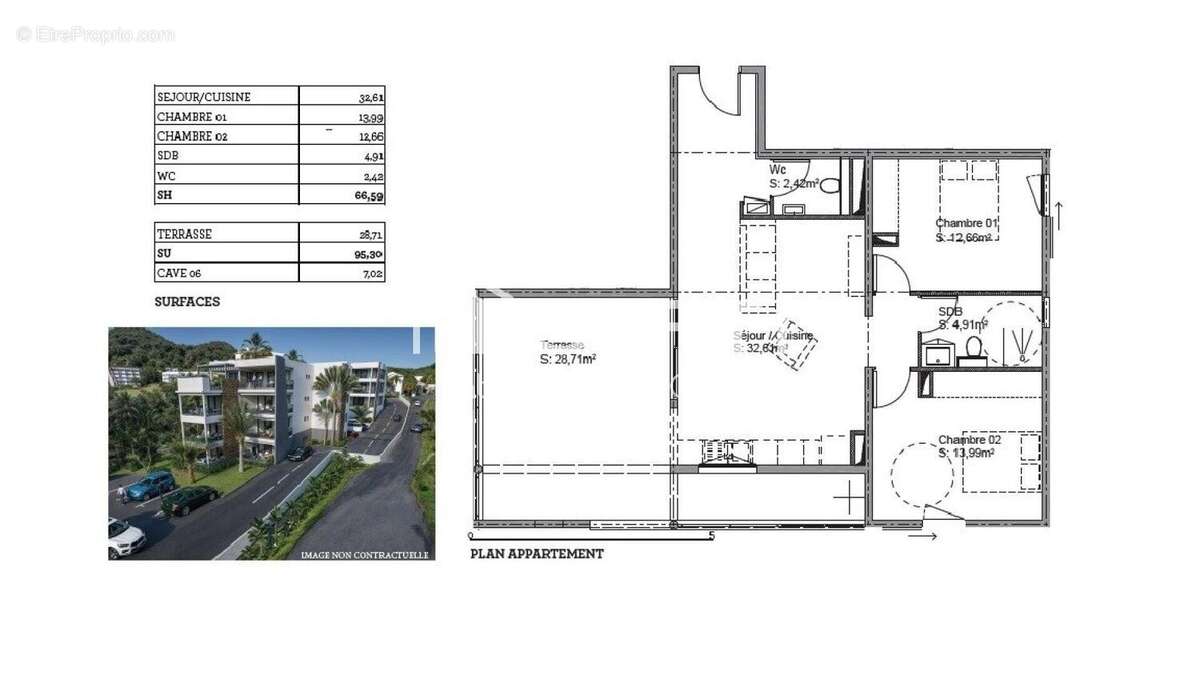 Photo 3 - Appartement à LE MARIN