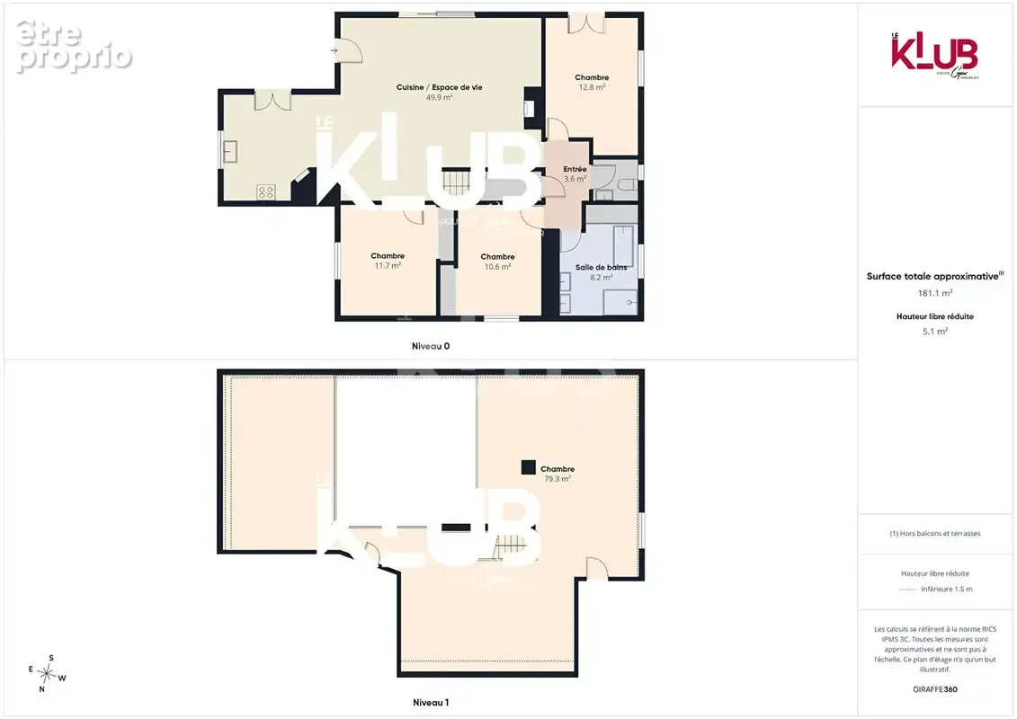 Villa T5 avec piscine, grand jardin et sous sol de 169m2 - photo 15