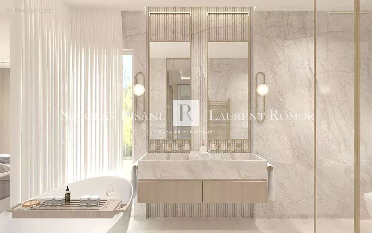 Appartement de prestige neuf a proximite de monaco - 188 m² - terrasse et jardin 940 m² - dernier etage - vue mer panoramique - photo 5