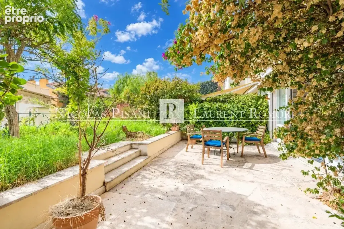 Co-exclusivité - à vendre appartement villefranche sur mer - 3p - térrasse 50m²- jardin privatif 40m² - garage - photo 8