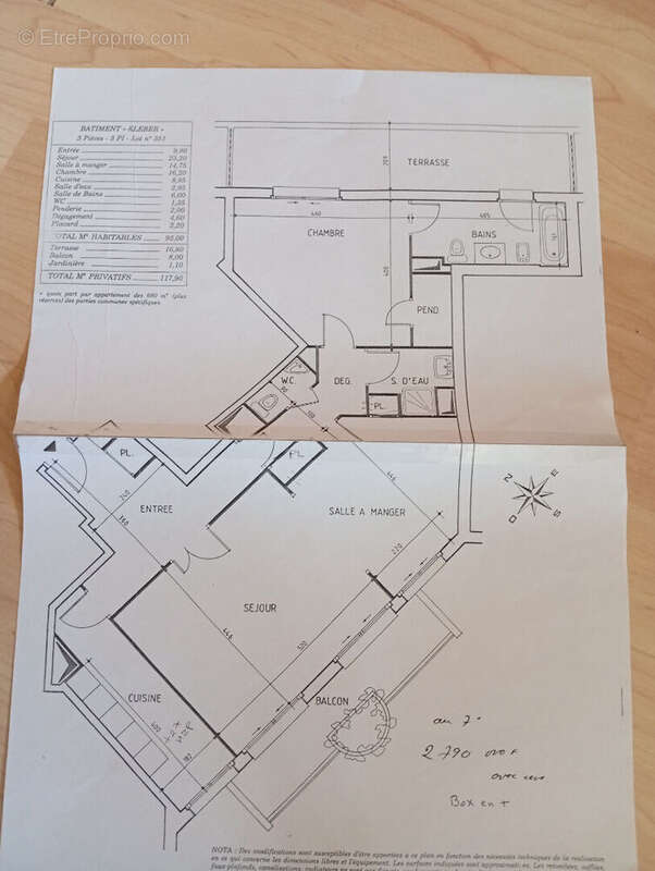 Appartement à LEVALLOIS-PERRET