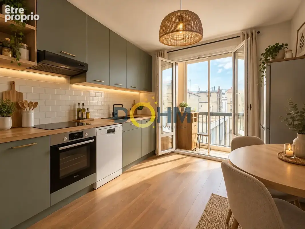 Appartement T4 de 86,61 m2 avec 2 chambres - Garage et cave - photo 4