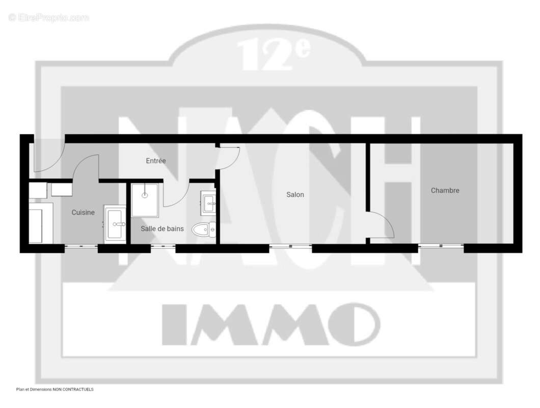 Appartement à PARIS-12E