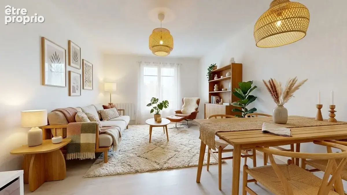 Appartement 3 pièces 57 m² à vendre à Villeurbanne (69100) - photo 2