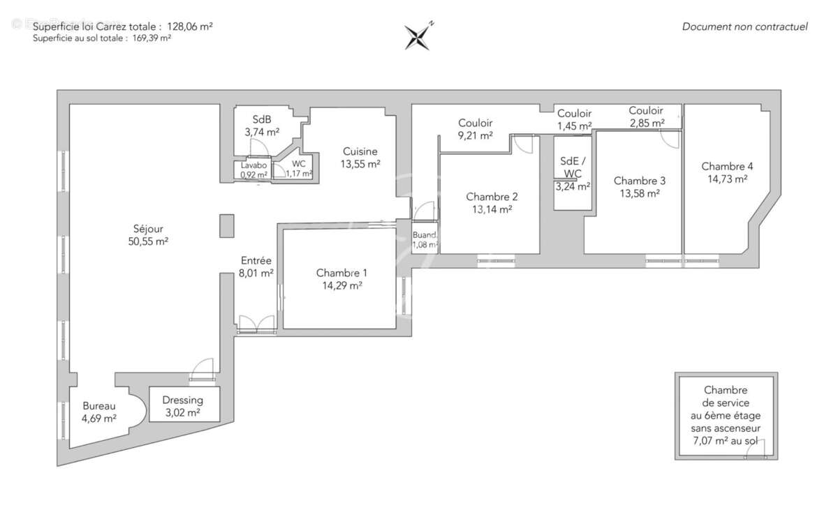 Appartement à PARIS-17E