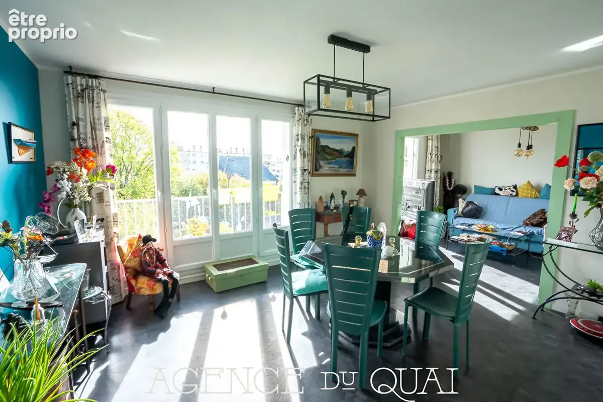 Concarneau appartement 3 pièces 69.61 m² - Vue dégagée - Parking - 150m de la plage - photo 1