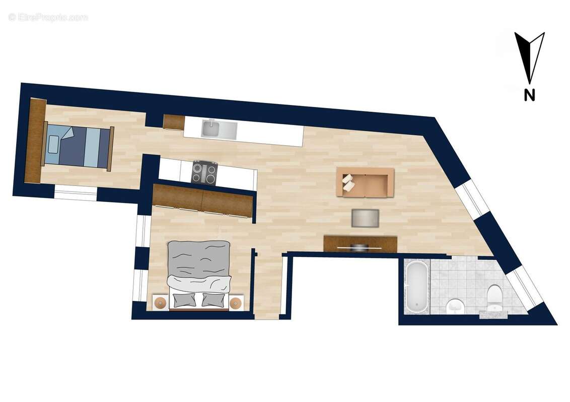 Appartement à PARIS-9E