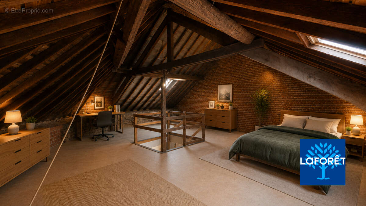 Maison familiale 140 m²   5 chambres  Fort potentiel d'investissement à Anzin - photo 10