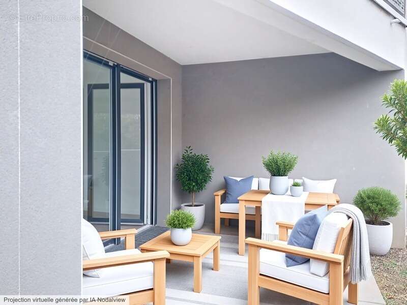 Appartement t3 de 62 m2 - avec jardin clos sans vis a vis de 86 m2 et garage fermé en sous-sol - 35200 rennes rue de nantes / 35 - photo 3