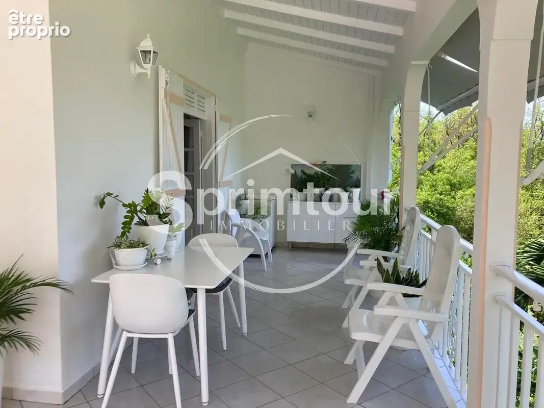 VIEUX-FORT , VILLA T5 individuelle VUE MER - Terrasse , possibilité de revenus locatifs - photo 3
