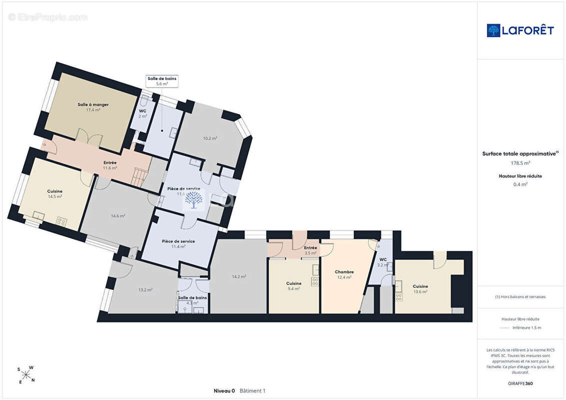 Maison LOCTUDY 14 Pièces 262 m² - photo 18
