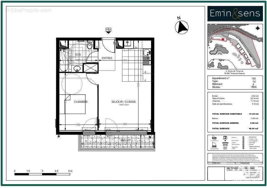 Photo 6 - Appartement à THIVERVAL-GRIGNON