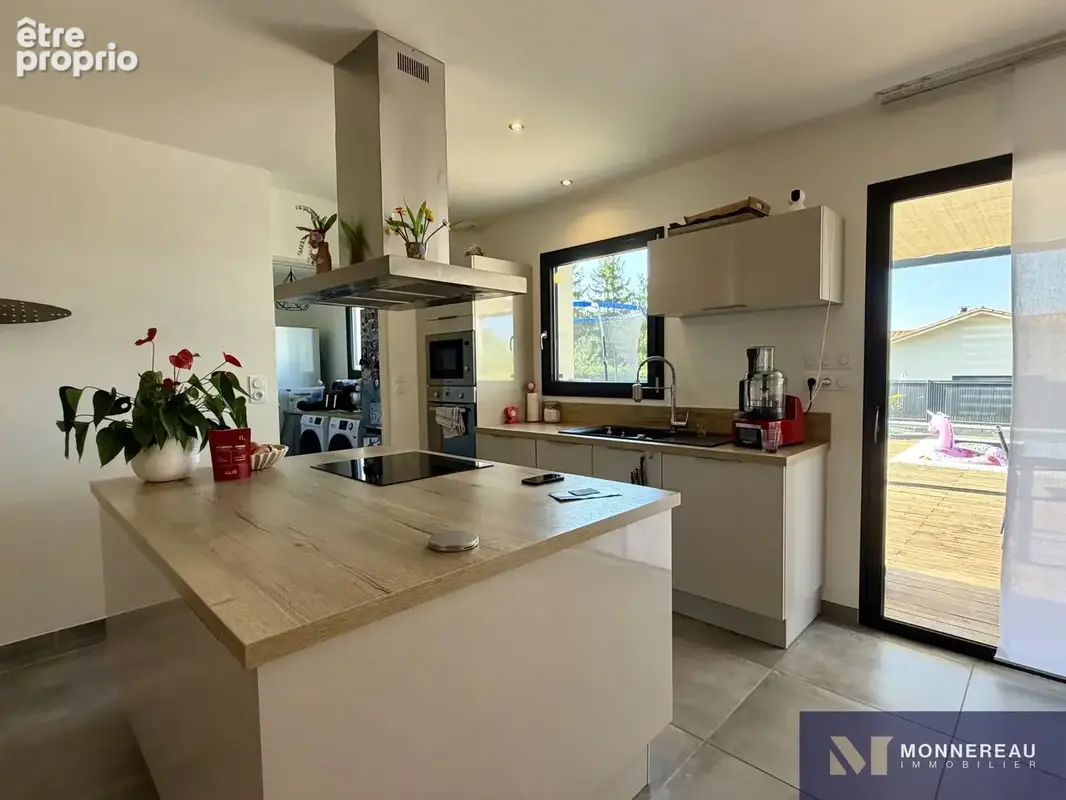 Maison contemporaine de plain-pied avec piscine - photo 5