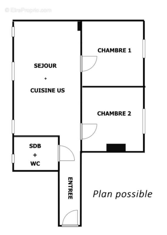 Appartement à LEVALLOIS-PERRET