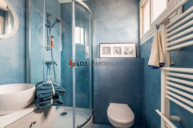 Salle d'eau aménagée - Appartement à SAINT-CYPRIEN