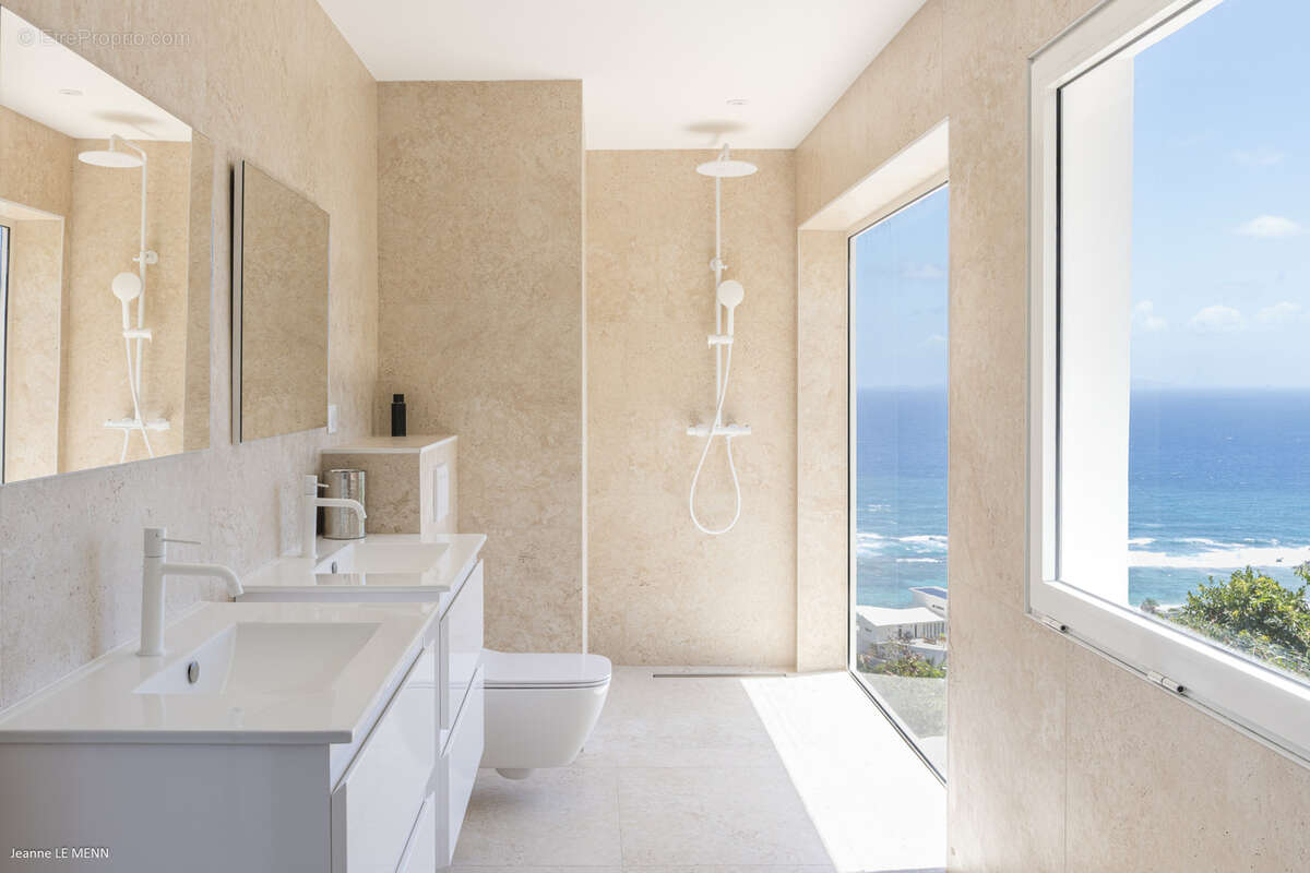 villa 3 chambres Oysrer pound superbe vue mer et St Barth - photo 20