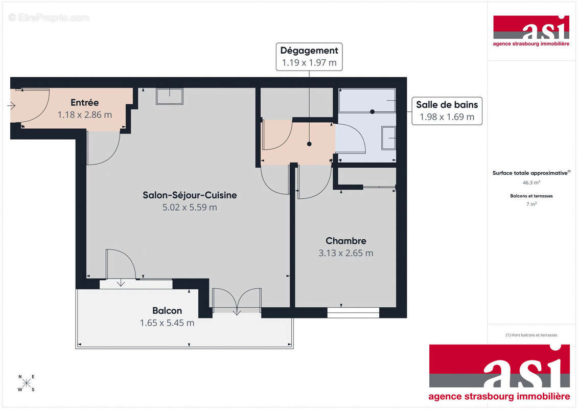 Appartement à STRASBOURG
