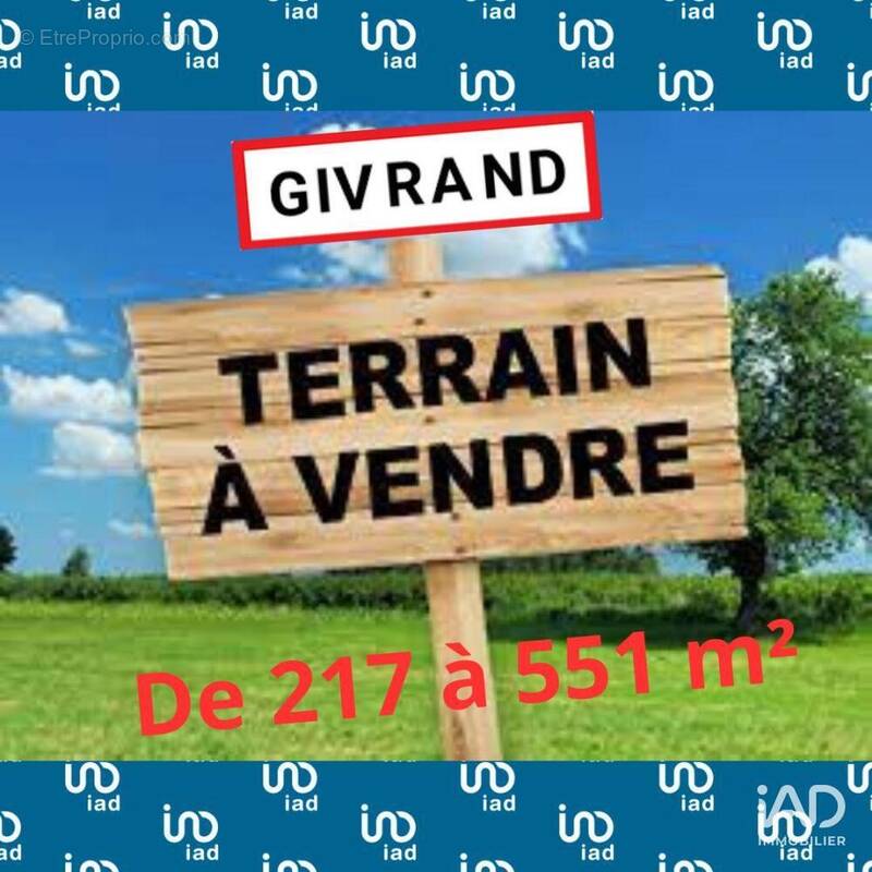 Photo 1 - Terrain à GIVRAND