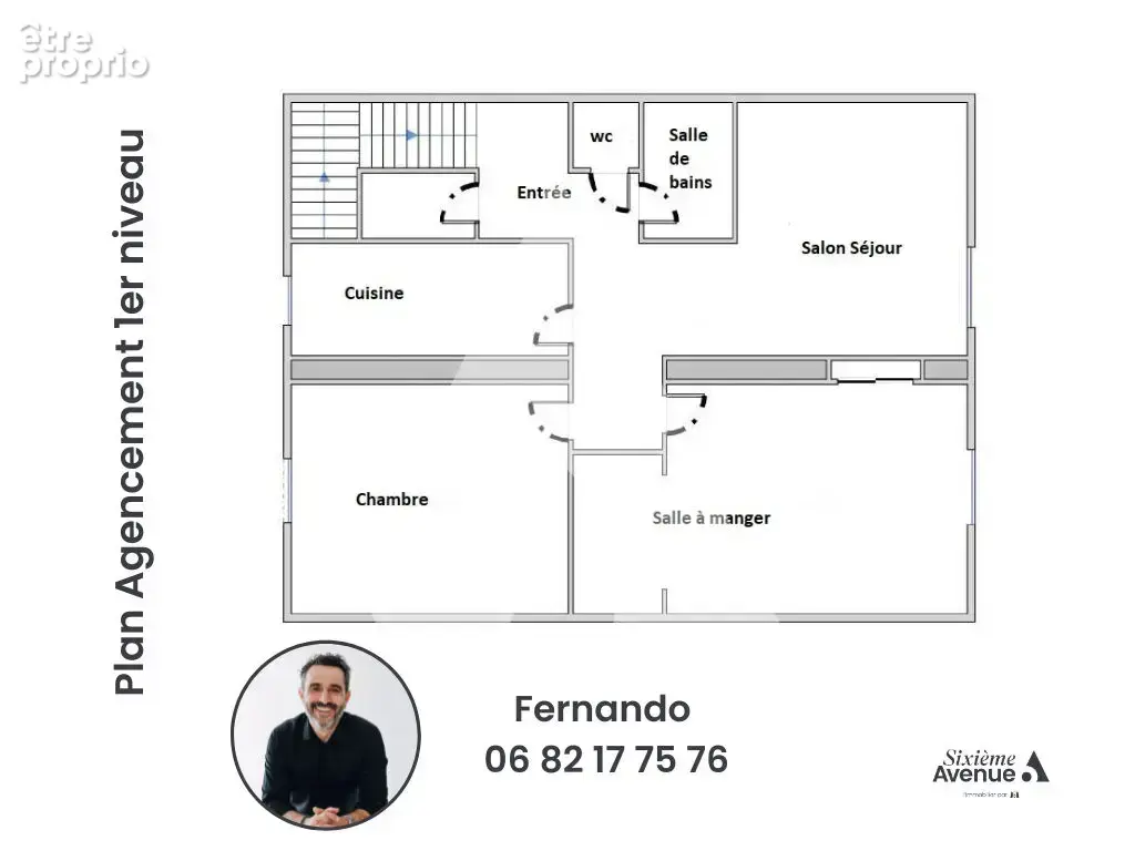 115m² de caractère, en duplex, au centre ville - photo 11