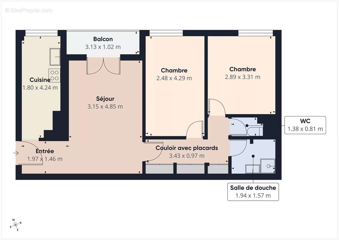 Appartement à NICE