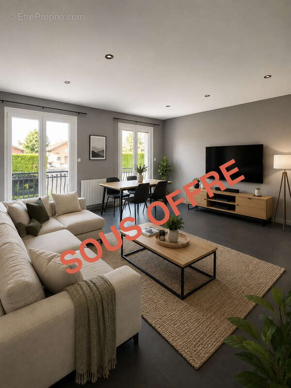 Appartement 3 pièces 56m2 avec balcon - photo 1
