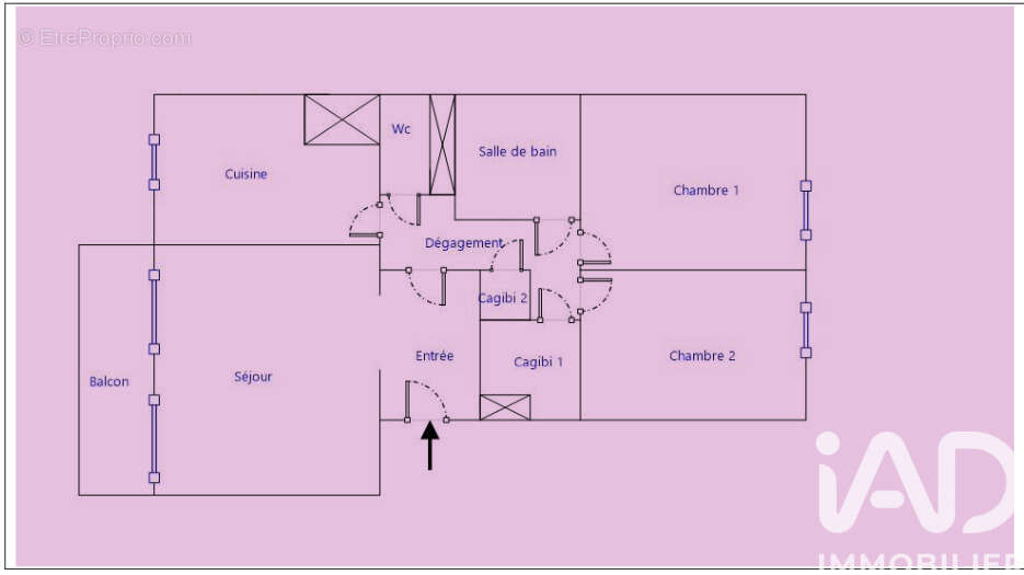 Photo 2 - Appartement à PIERREFITTE-SUR-SEINE