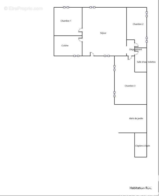 Maison 90 m² à Villiers-Saint-Benoit  - photo 2
