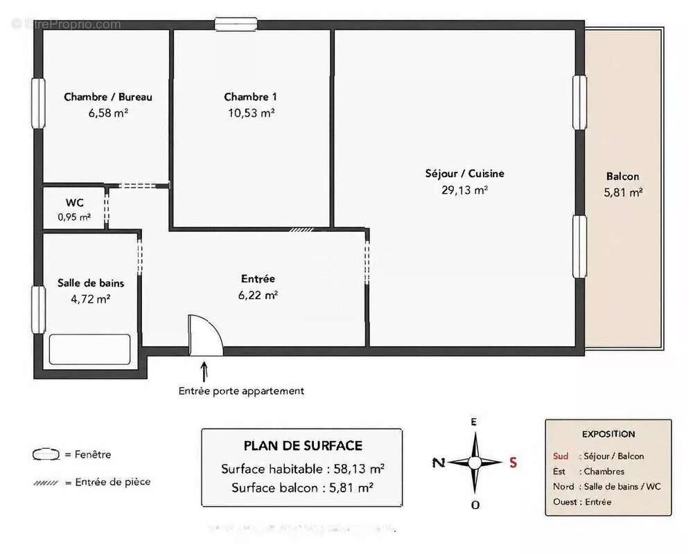 Appartement à CANNES
