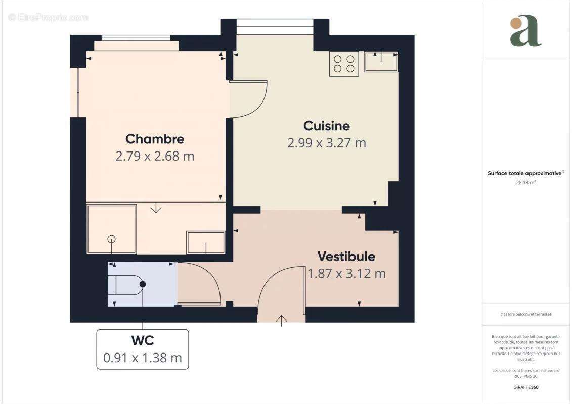 Appartement à LYON-1E