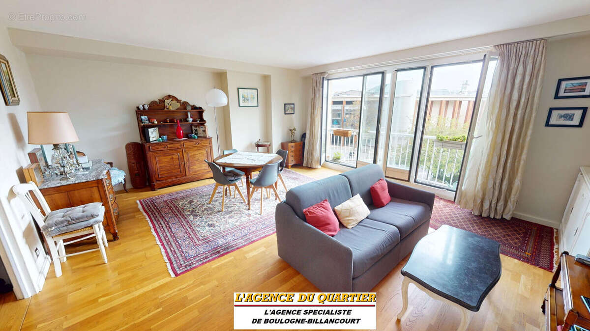 Appartement à BOULOGNE-BILLANCOURT