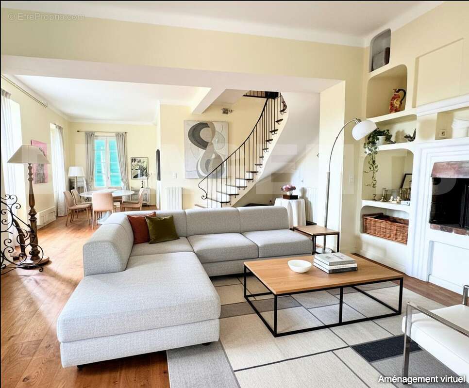 salon-virtuel - Maison à LE CASTELLET