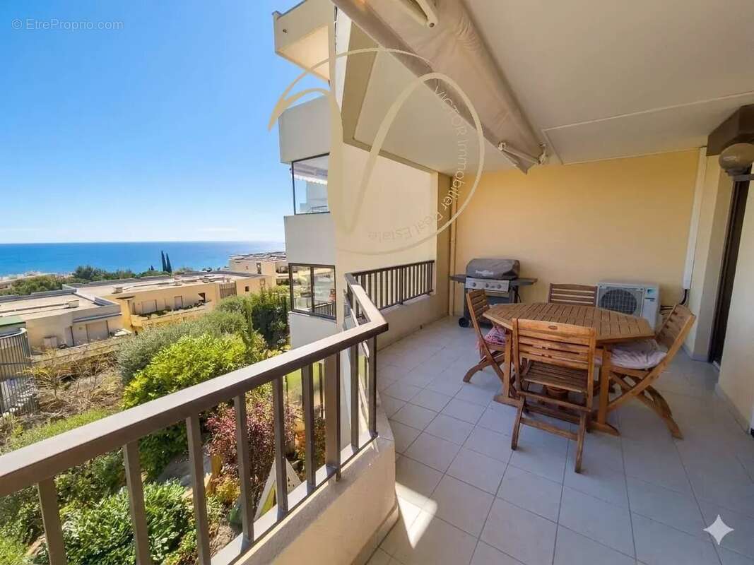 Nice - Fabron - 4p Terrasse VUE MER et Parking - photo 2