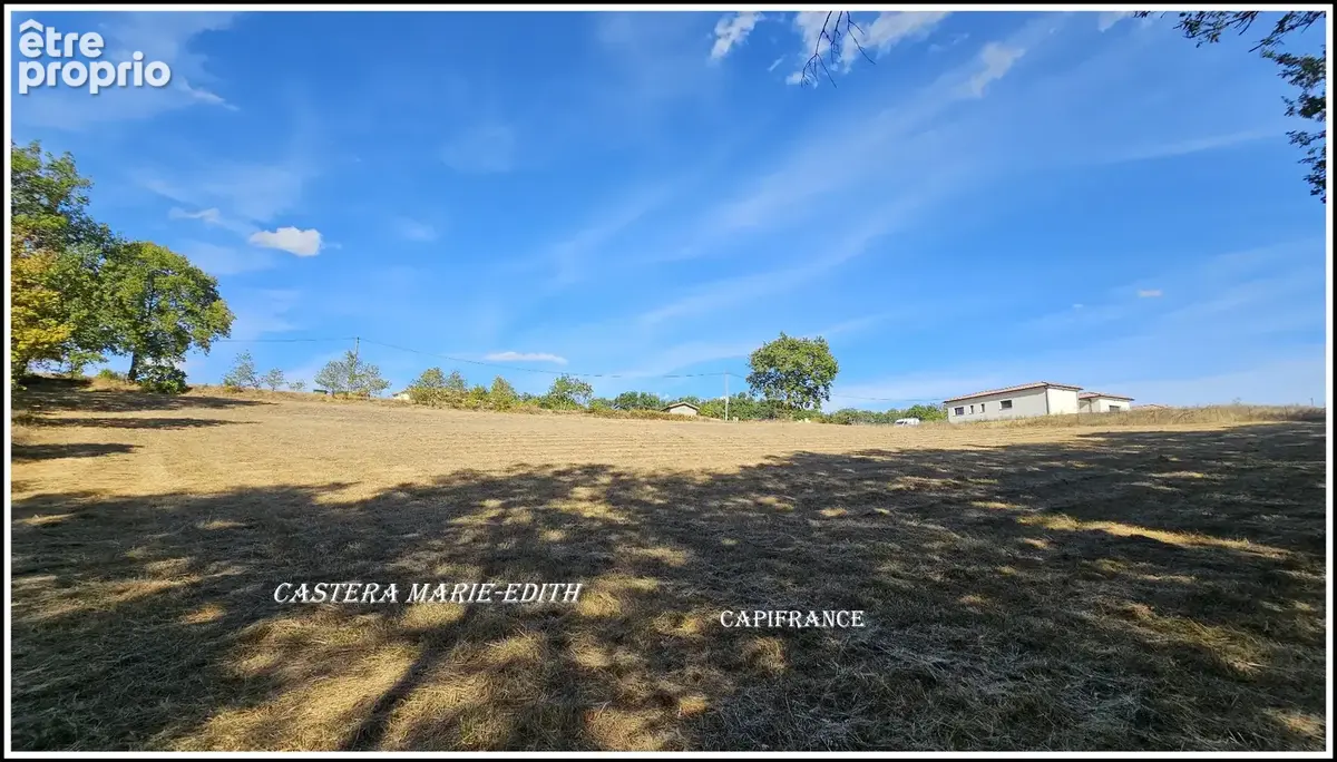 Exclusivité – terrain avec bois de 5076 m²- viabilisé - à biran – belle exposition sud - photo 12