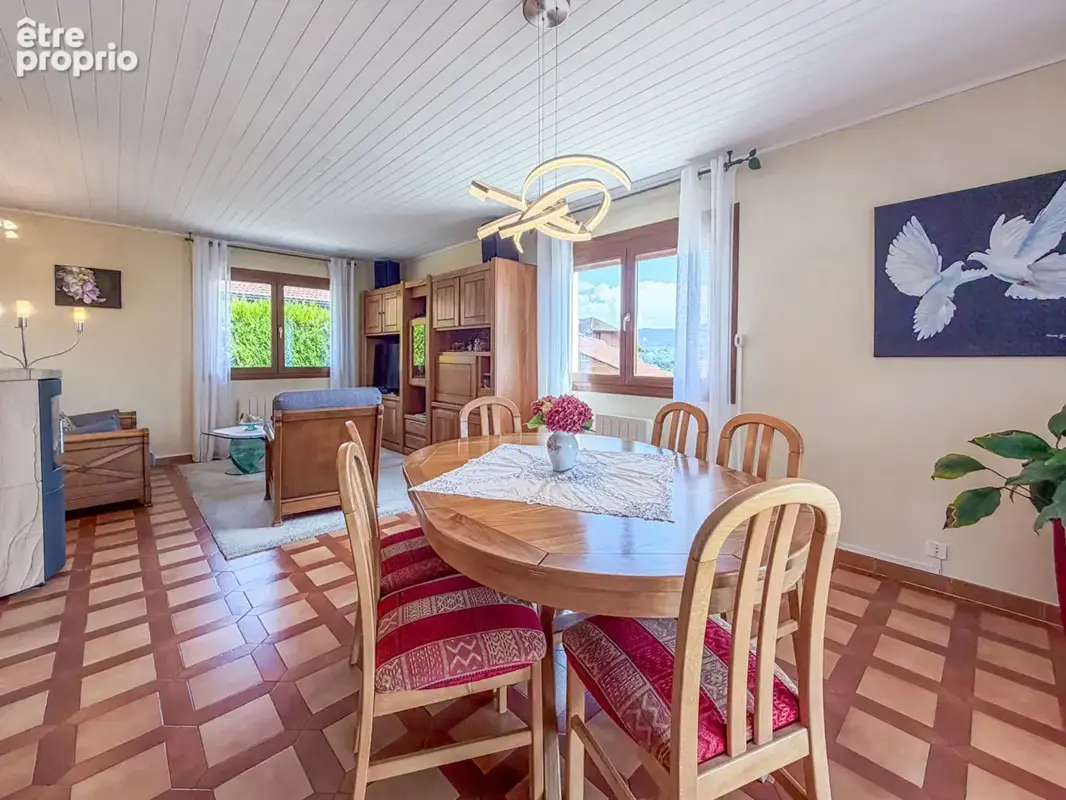Agence immobiliere laforet - exclusivite - "bromelia" - lovagny - maison individuelle de 145,31m² - terrasses - sous sol complet - photo 13