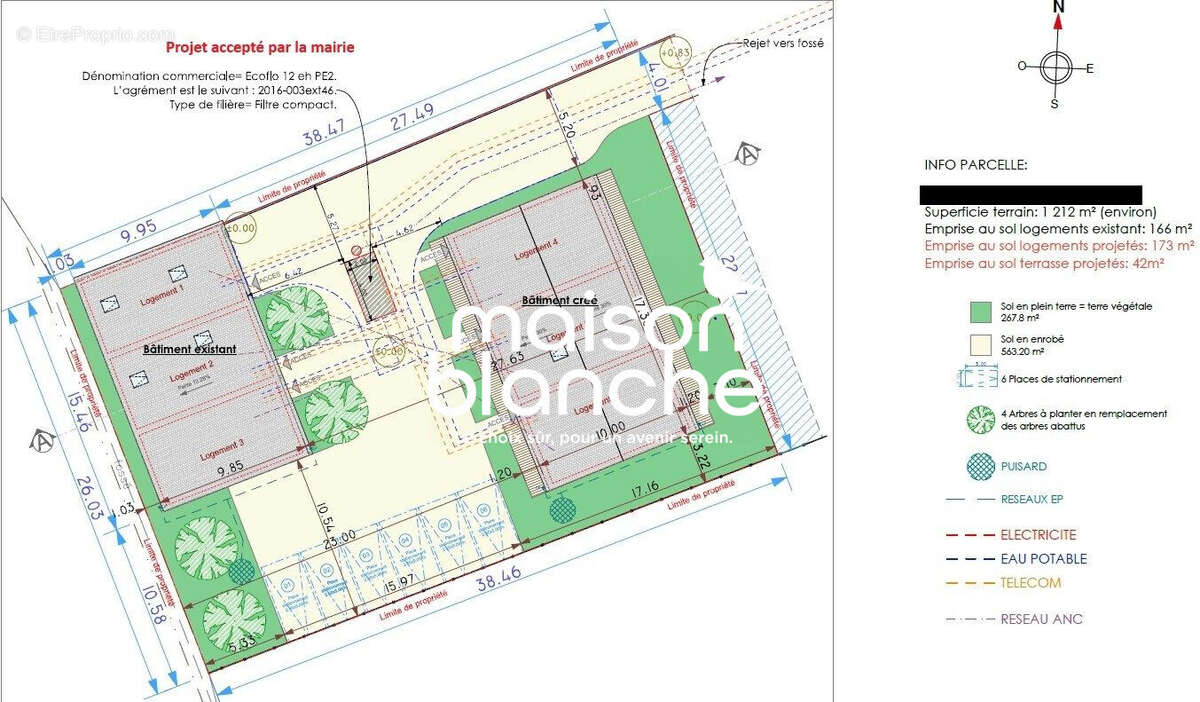 Terrain à SAINT-SEURIN-SUR-L'ISLE