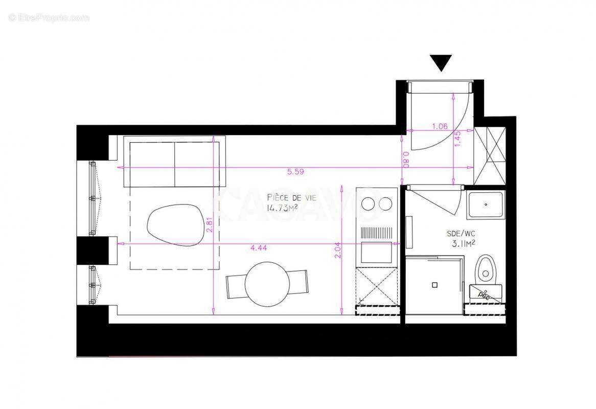 Appartement à LYON-3E