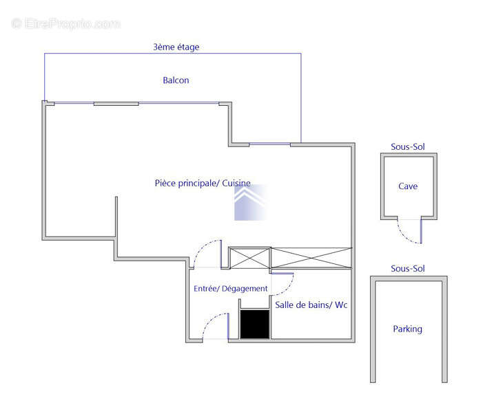 Appartement à COURBEVOIE