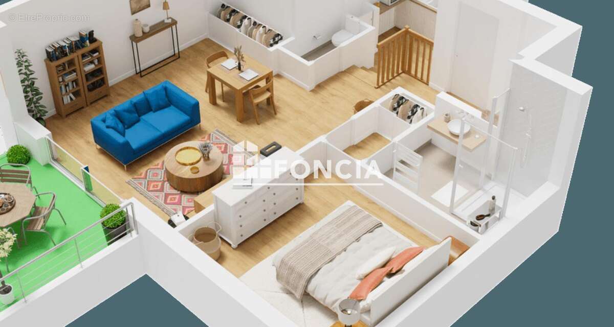 Appartement à SAINT-ANDRE-DES-EAUX