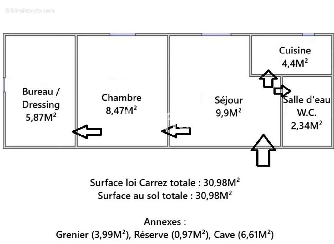 Appartement à CLAMART