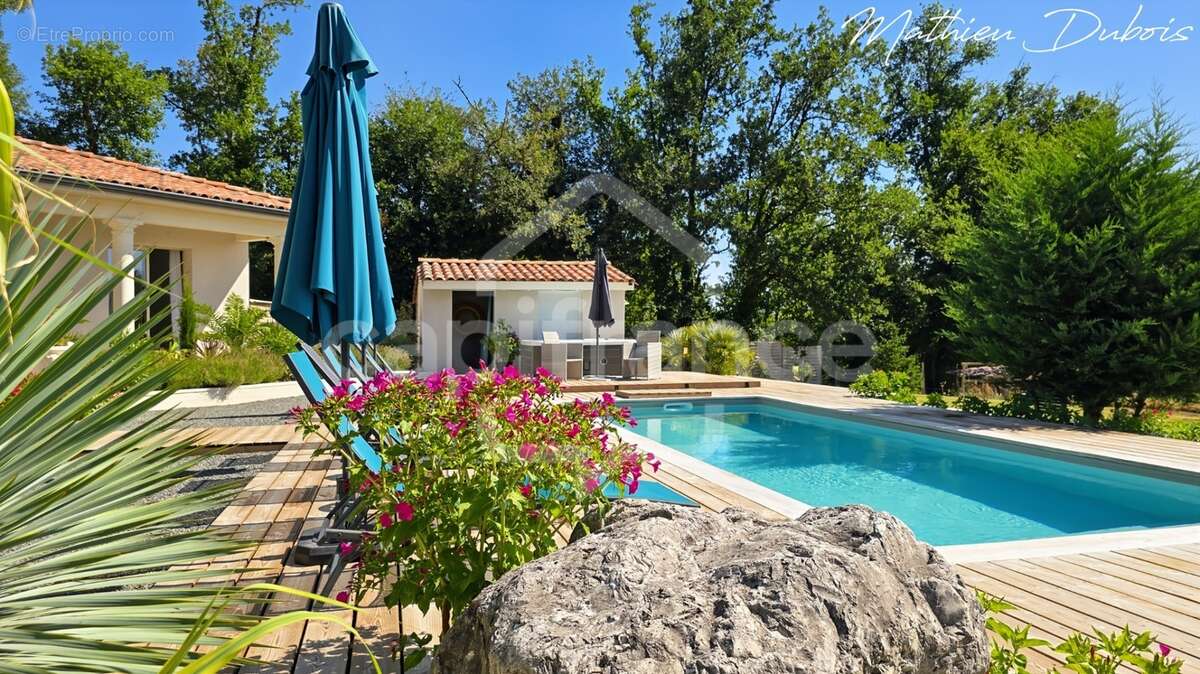 Villa d'architecte avec maison d'amis, piscine et 1,2 hectare au cœur du Périgord Vert - photo 22