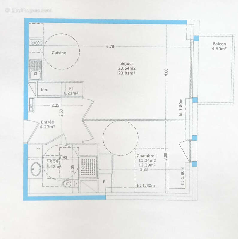 Investisement lmnp residence senior la plage de nacre_t2 46m2_ courseulles sur mer - photo 5