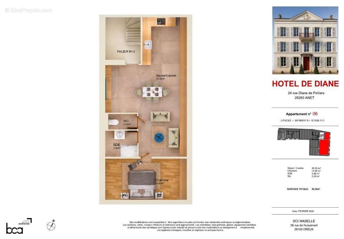 Appartement à ANET