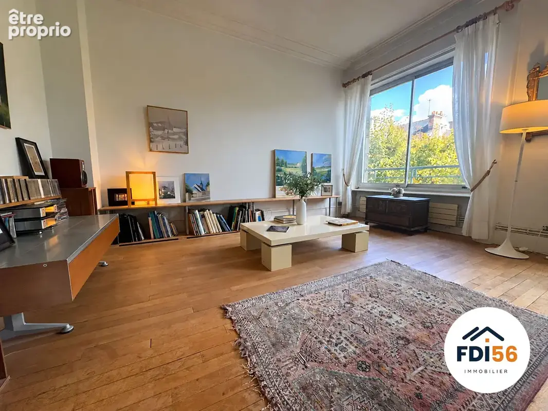 A vendre lorient centre-ville - beau t3 de 83 m² - proche bassin à flot - photo 2