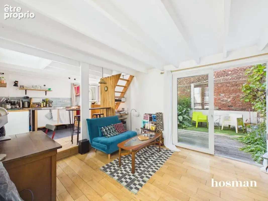 Maison 2 pièces de 44 m², jardin, traversante - Avenue de Verdun, Ivry-sur-Seine - photo 2