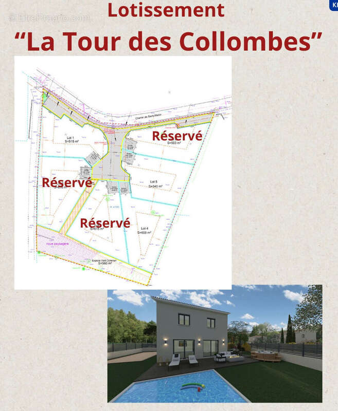 Terrain à BRUE-AURIAC