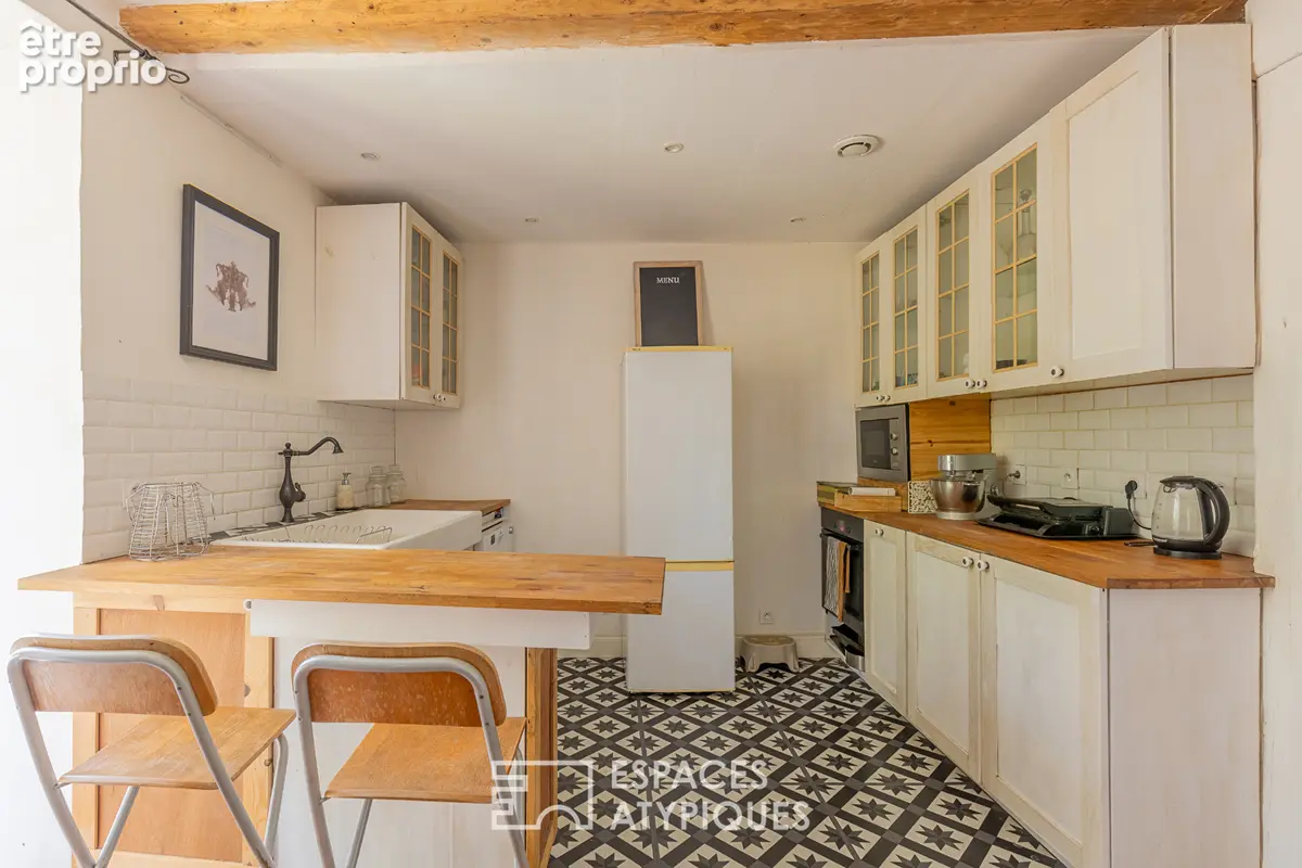 Maison de village bicentenaire à la rénovation écoresponsable - photo 6