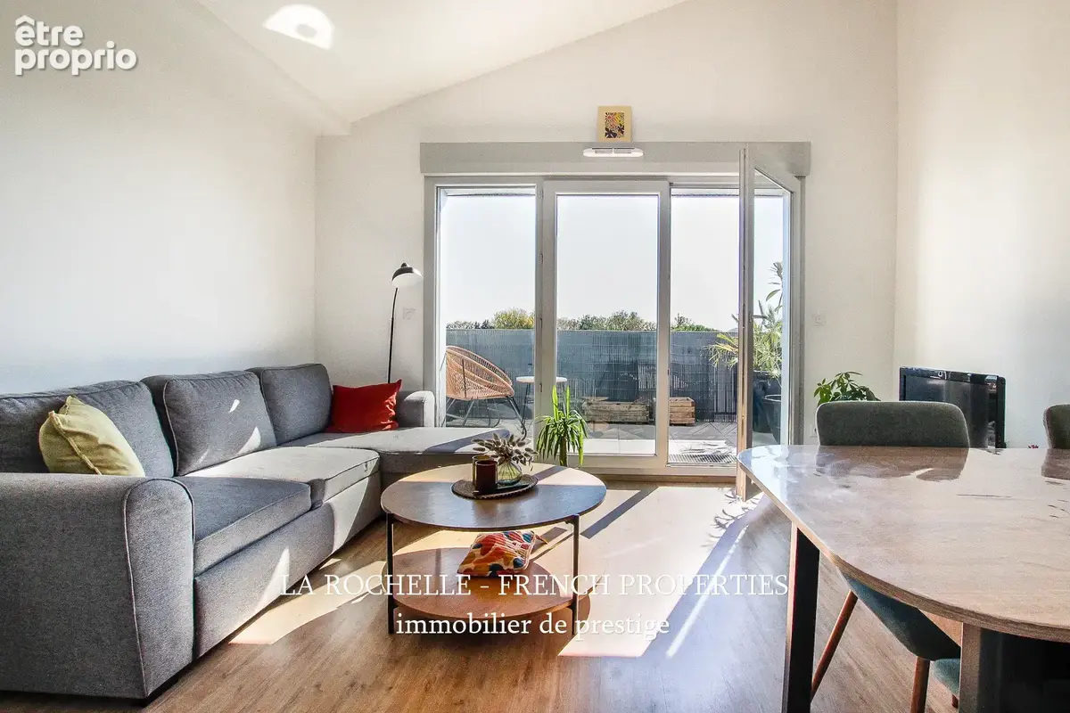 idéal investissement vendu loué - T2 lumineux avec balcon et parking en sous-sol - La Rochelle 17000 - photo 4