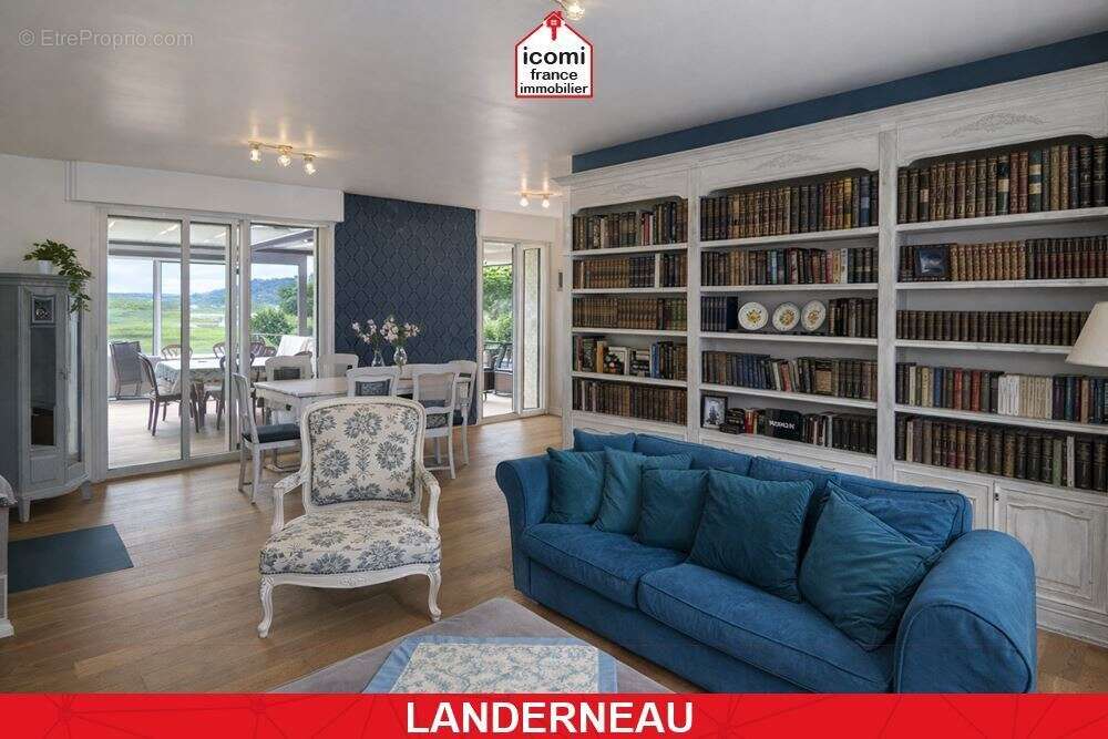 Finistere - landerneau (29800) - a vendre - propriete de 200m² - espace vie 100m² - 5 chambres - terrain 3000m² - coup de coeur  - photo 6