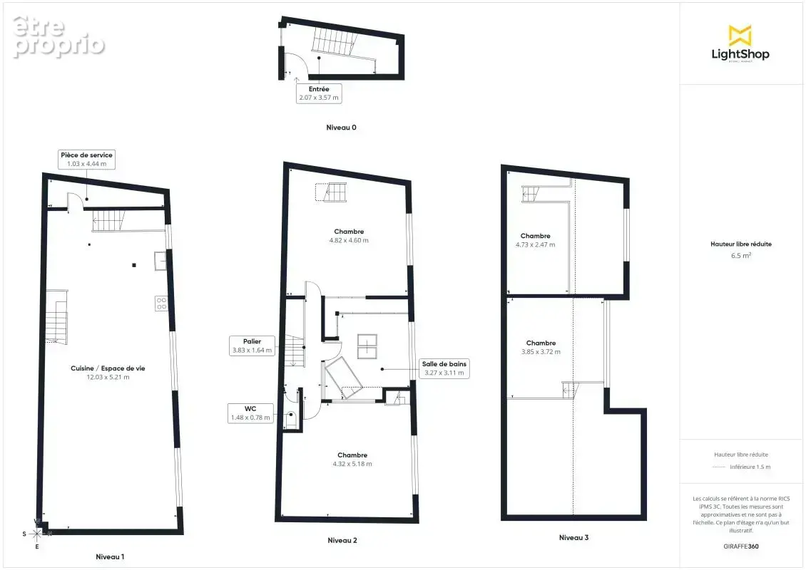 Très beaux volumes ! Loft 3/4 pièces lumineux de 131 m² - Rue André Joineau, Le Pré-Saint-Gervais - photo 3