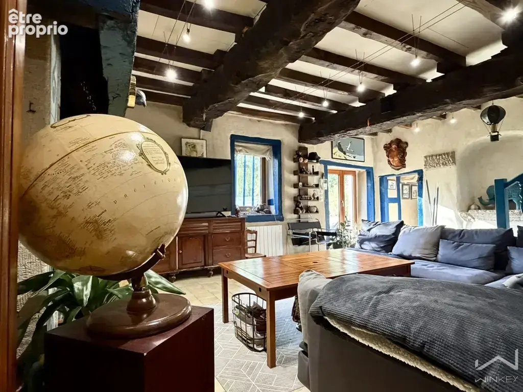 À vendre   authentique longère de caractère de 173 m2 sur un terrain de 995 m2   aux portes de la chapelle-des - photo 9